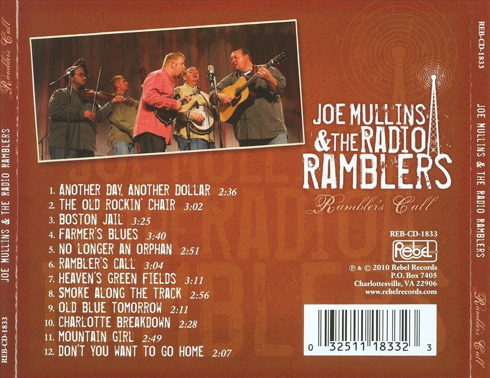 JOE MULLINS & THE RADIO RAMBLERS RAMBLER'S CALL NEW CD