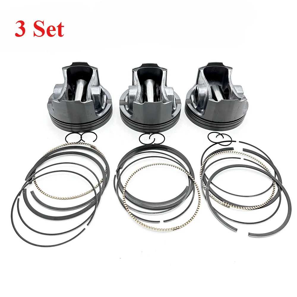 For SeaDoo 1630 4Tec RXT RXP 300 HP 16-25 Standard Platinum Piston Kit 420892738