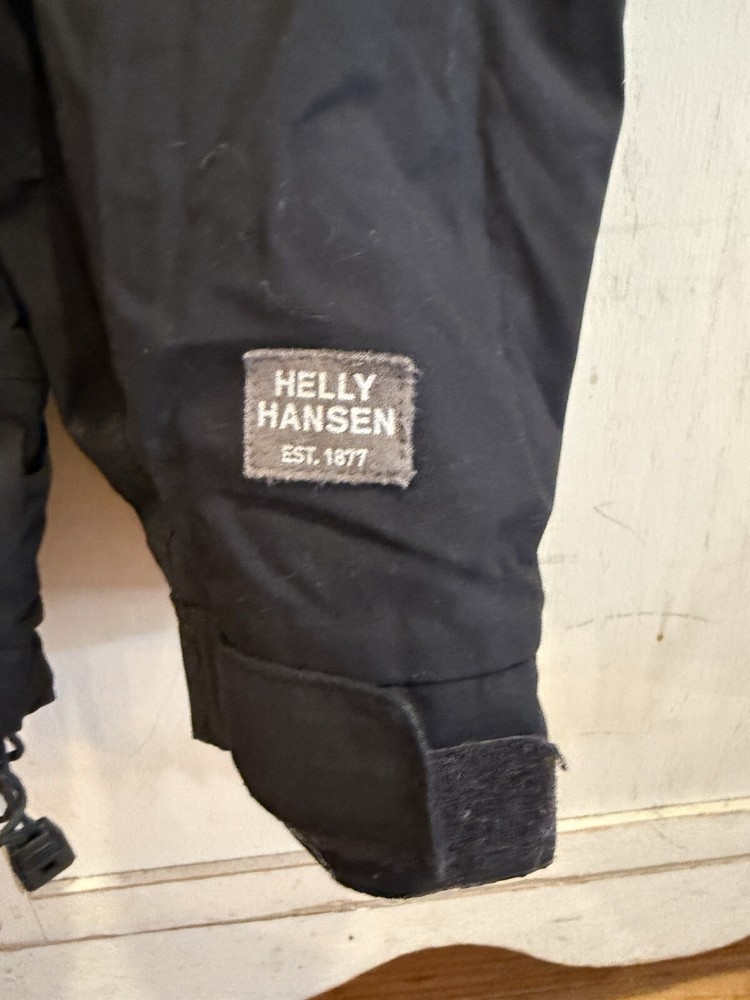 Helly Hansen Mens Medium Black Waterproof Insulated Ski Parka Jacket