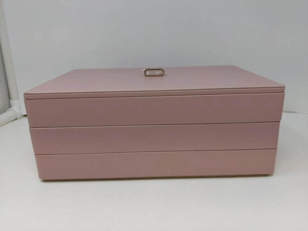 Shanik Stackable 3-Piece Jewelry Tray Set Cute Designer Organizer Storage