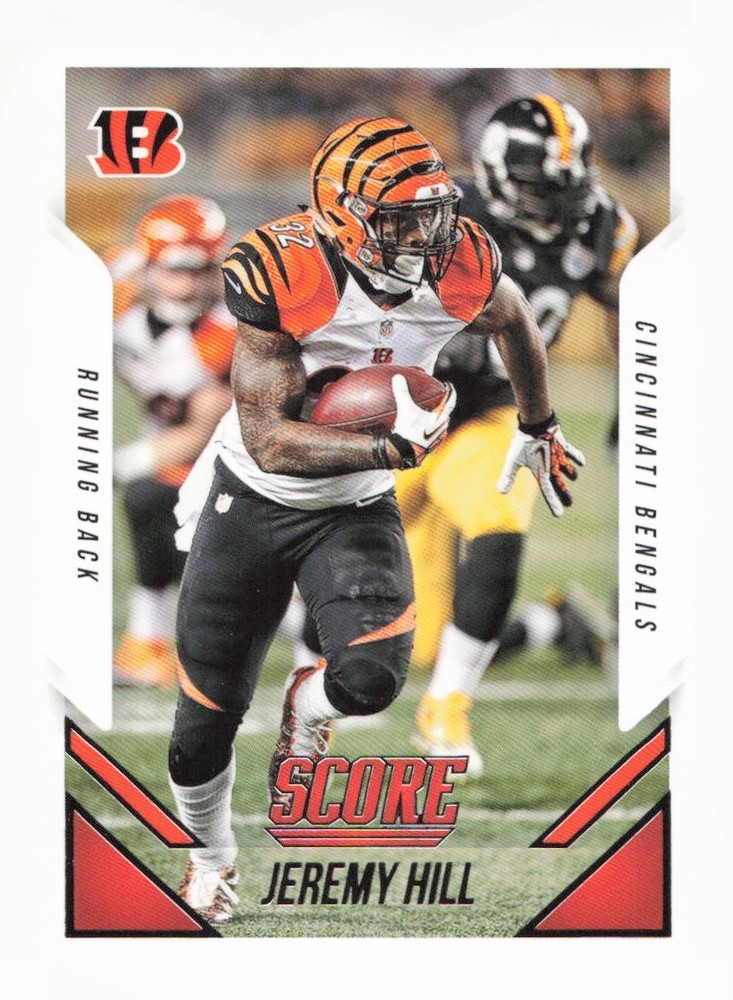 2015 Score Jeremy Hill Cincinnati Bengals #60