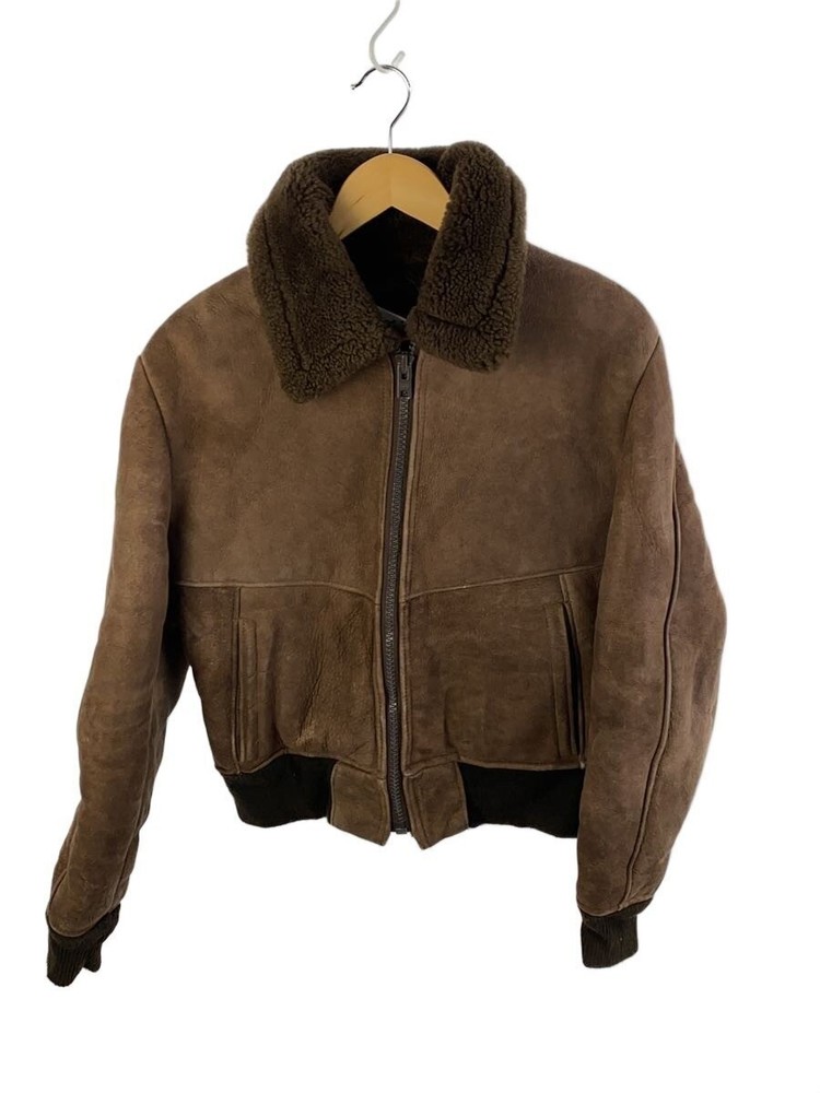 Schott Flight Jacket/38/Leather/Brw/Plain// 2289