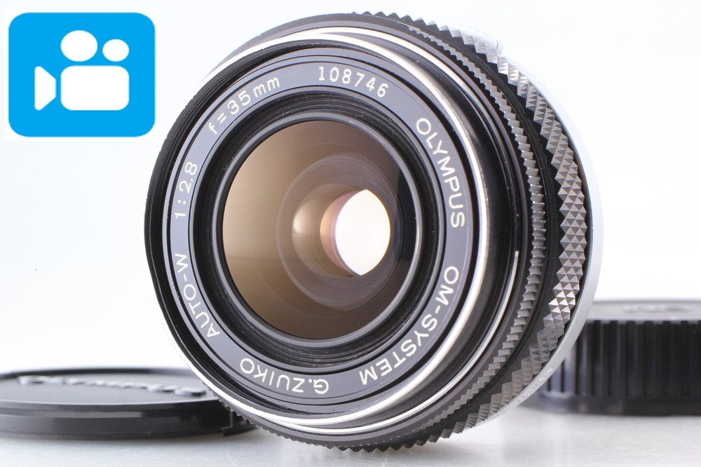 🎦VIDEO👀[Exc+5] Olympus OM-System G.Zuiko Auto W 35mm f/2.8 From JAPAN