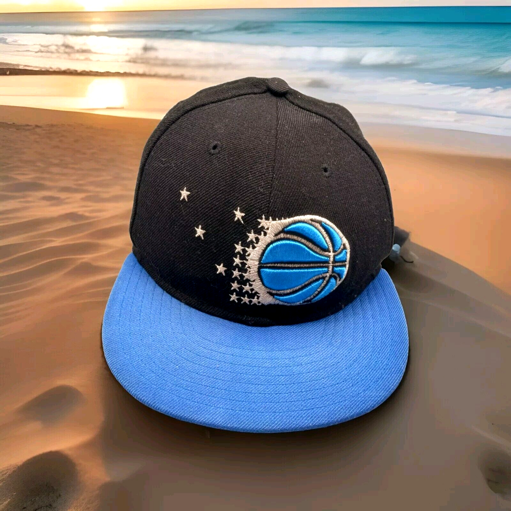 Men's Orlando Magic NBA 59FIFTY Black Fitted Cap by New Era