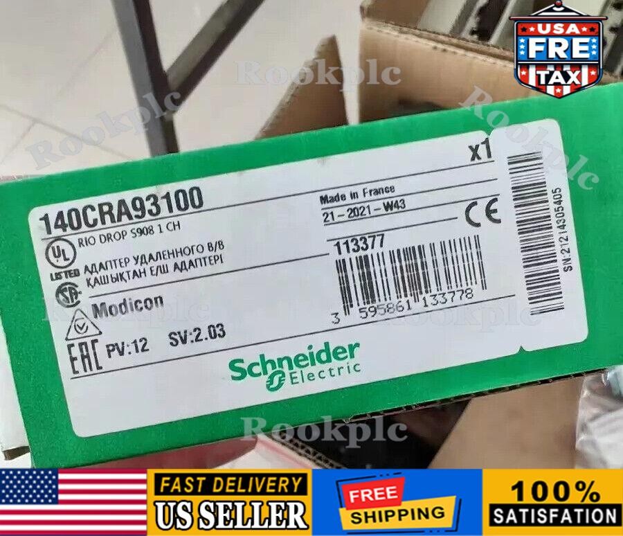 140CRA93100 New in Box Schneider Module Free Shipping