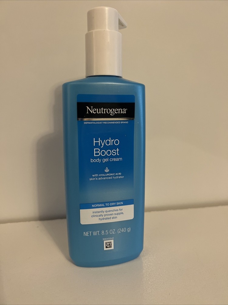 Neutrogena Hydro Boost Hyaluronic Acid Body Gel Cream 8.5 oz Hydrating Moisturizer