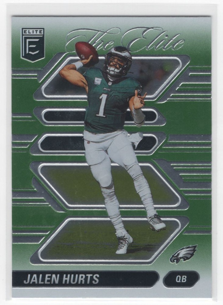 #2 Jalen Hurts 2023 Donruss Elite The Green * Philadelphia Eagles