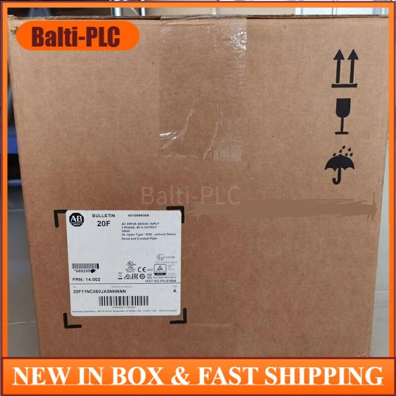 NEW 20F11NC060JA0NNNNN PowerFlex Air Cooled 753 AC Drive 1pcs