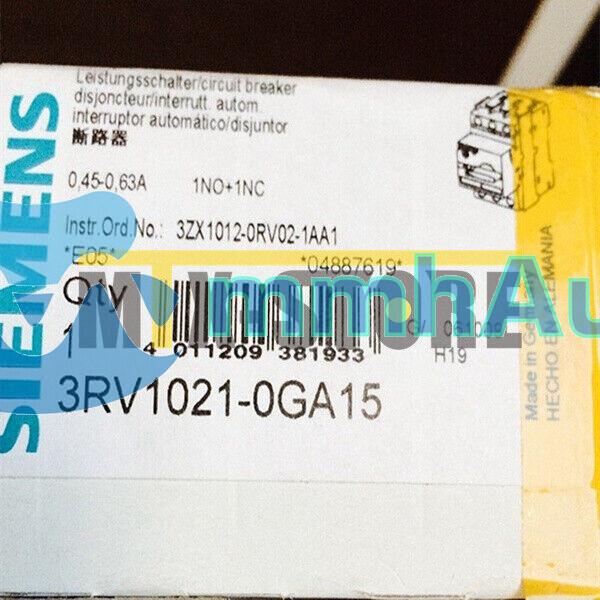 1PC Brand Siemens motor protection circuit breaker 3RV1021-0GA15  3RV10210GA15