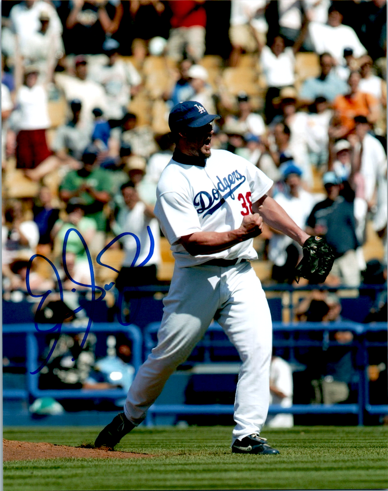 Eric Gagne Signed 8X10 Photo - Los Angeles Dodgers Autographed Picture CY YOUNG