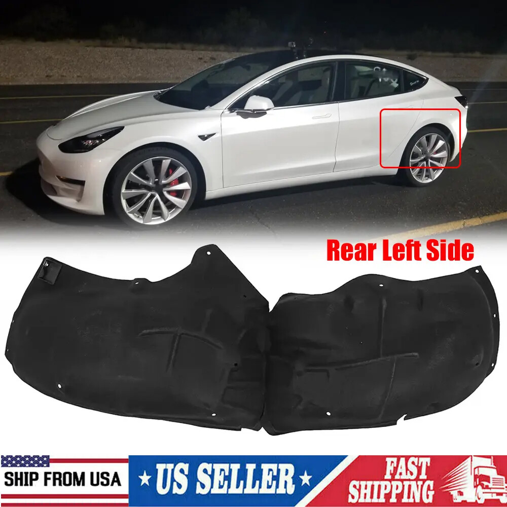 For 2017-2022 Tesla Model 3 M3 Rear Left Wheel House Fender Liner Splash Shield