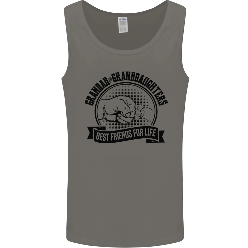 Grandad & Granddaughters Grandparents Day Mens Vest Tank Top