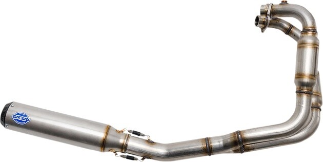 S&S Qualifier 2-into-1 Exhaust System Royal Enfield Continental GT 650/INT650