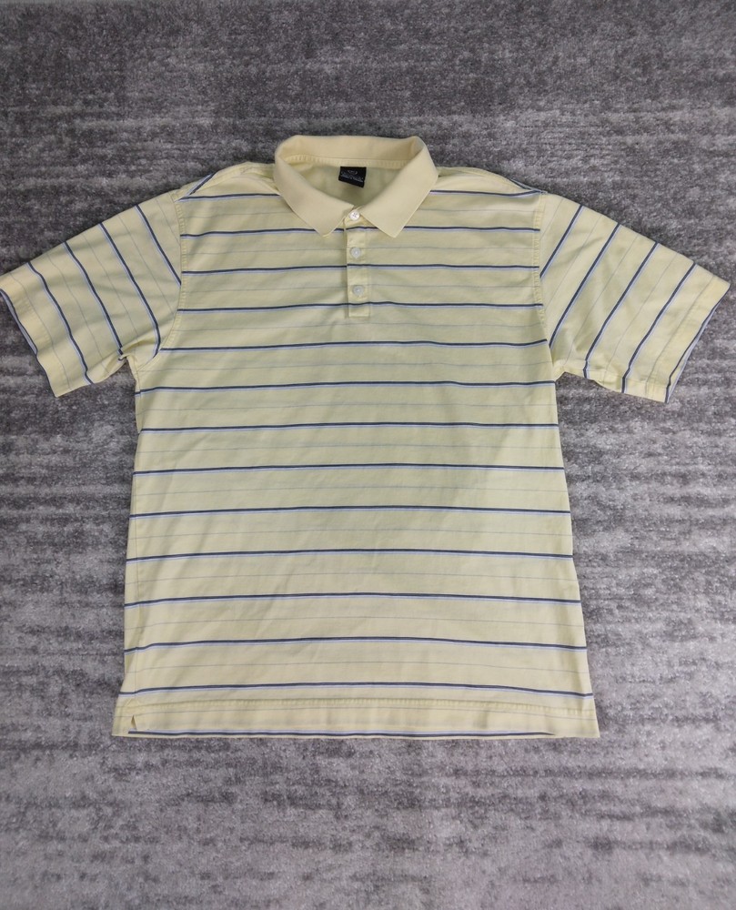Nike Shirt Men's Medium Yellow Golf Polo