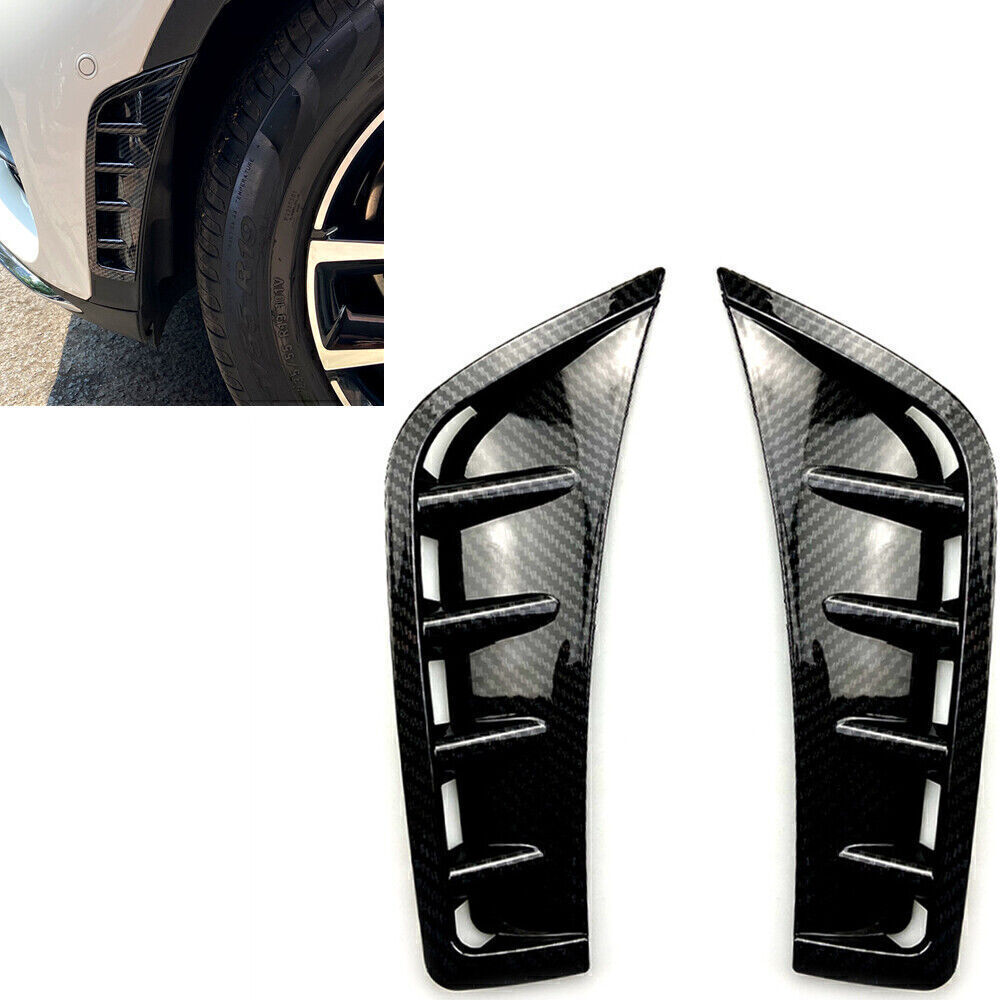 Front Bumper Spoiler Side Air Vent Cover For Benz GLC-Class GLC260 2020-22 2PCS