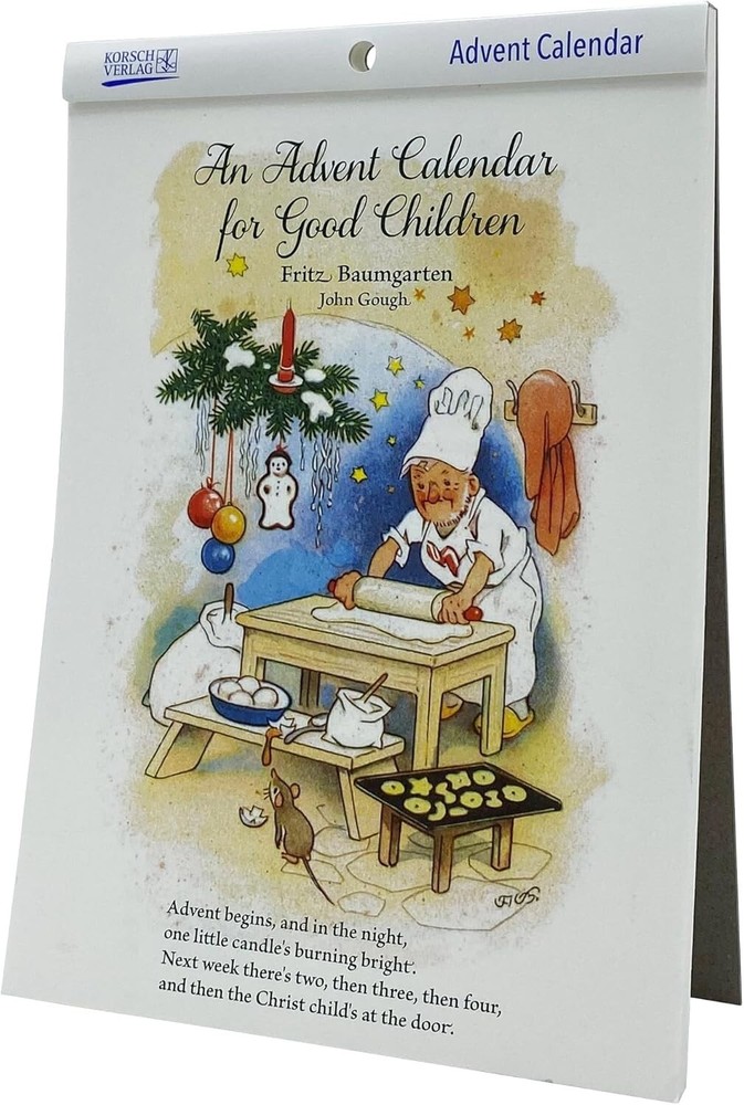 Korsch Seasonal Decorative Tear-off Children Christmas Advent Calendar-image