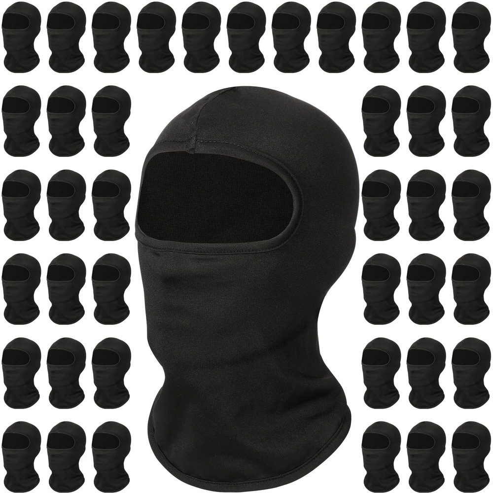 50 Pcs Ski Mask Balaclava Face Mask for Men&Women Full Cover Adjustable for M...