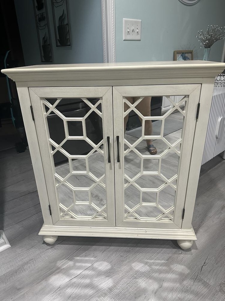 Elegant Home Fashions Madison Avenue 2-Door Floor Cabinet with Shelves 7060