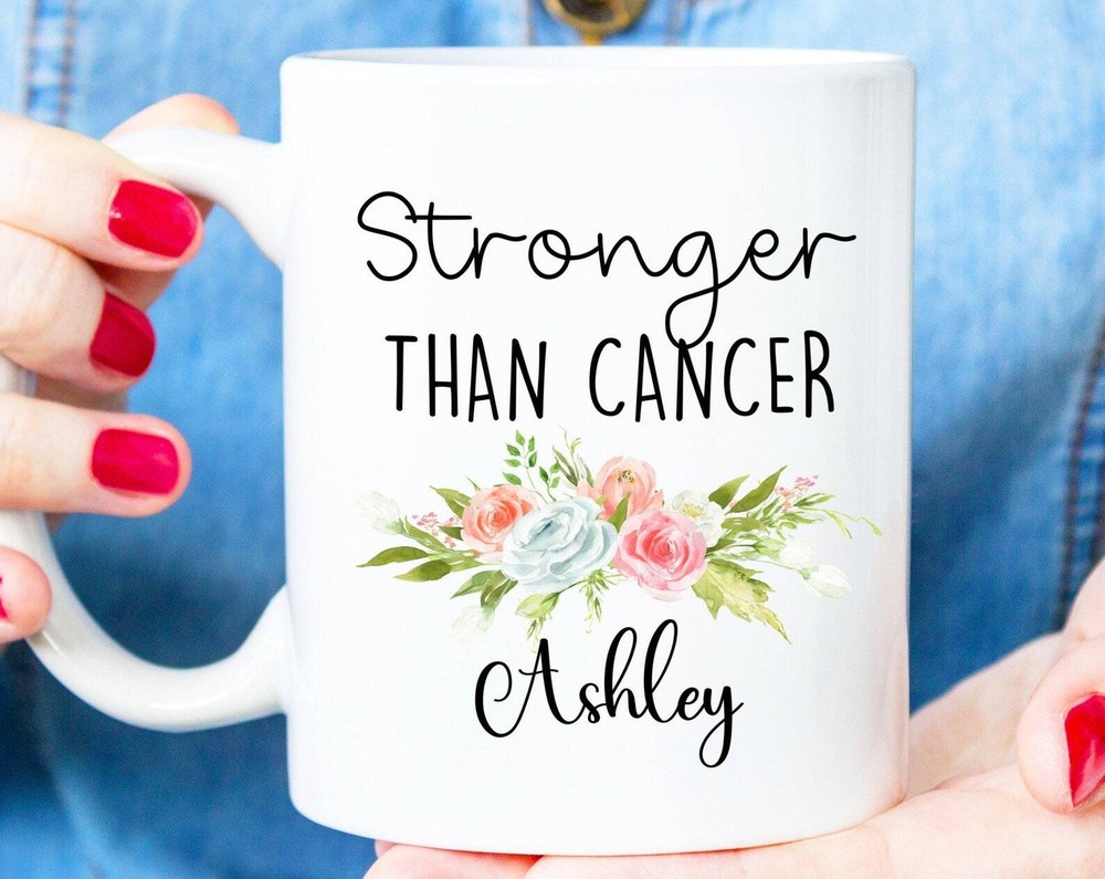 Personalized Chemotherapy Mug for Breast Cancer Survivors & Warriors  