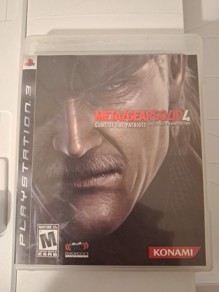 Metal Gear Solid 4 Guns of the Patriots PS3 Game