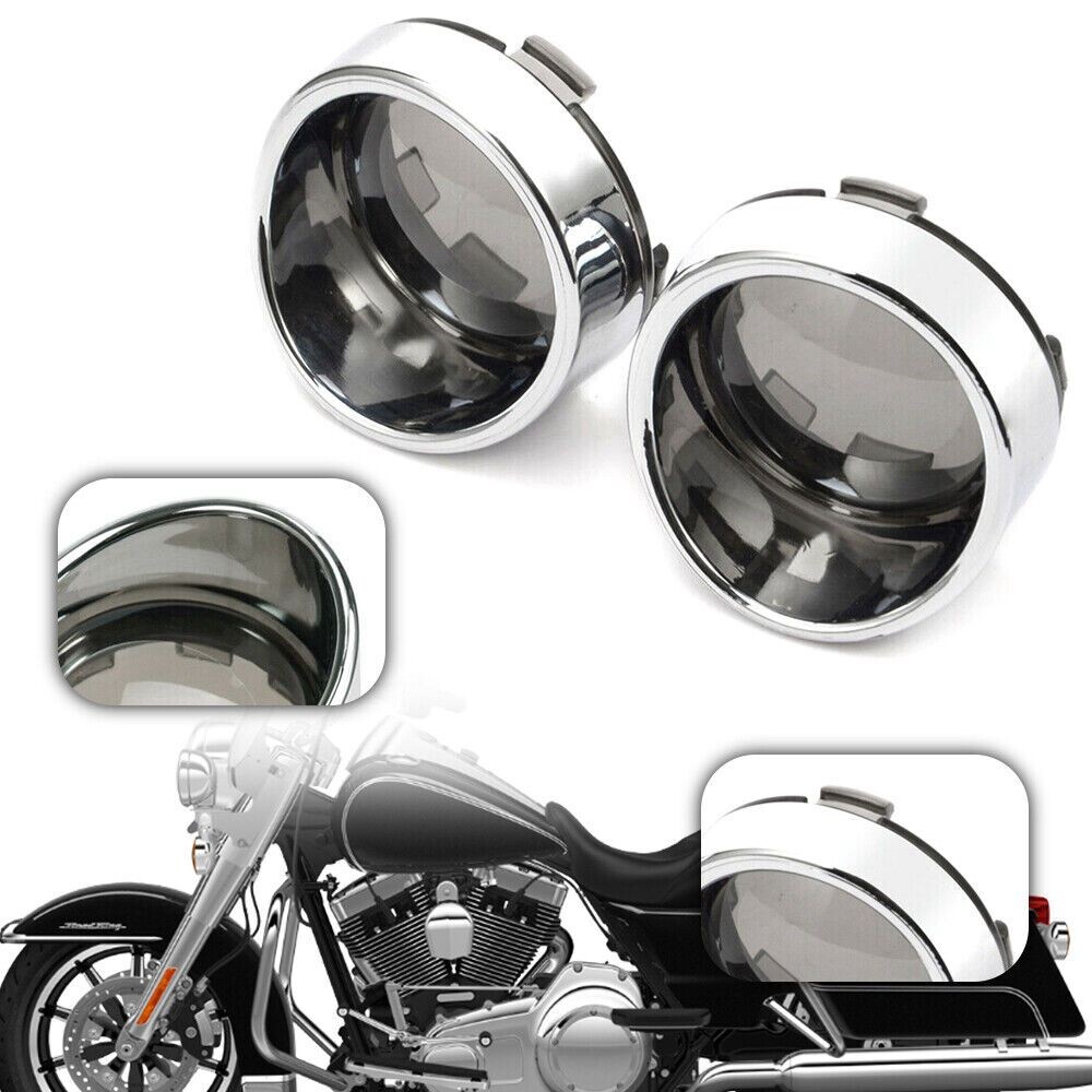 Turn Signal Light Cover 1 Pair Fit For Harley SuperLow XL883L 2011-2015