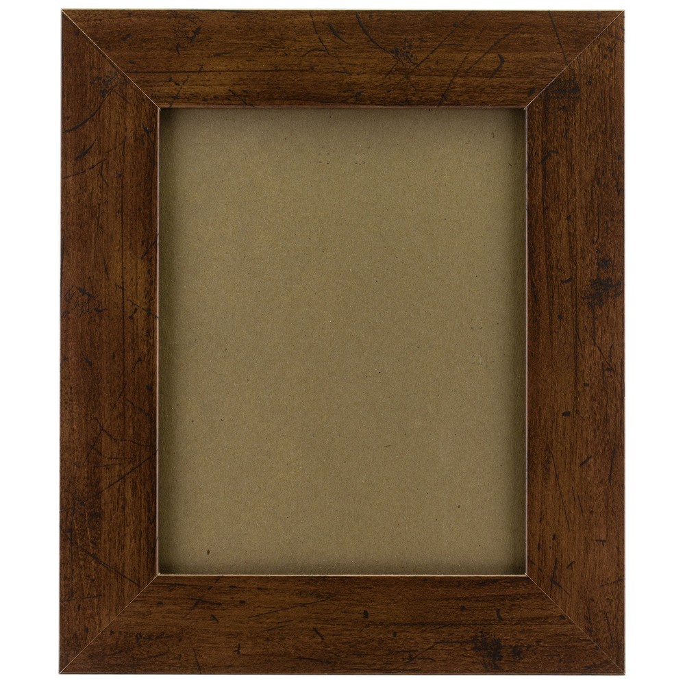 Sleek Dark Brown FM74DKW 4x6 Picture Frame with 2-Inch Wide Smooth Finish