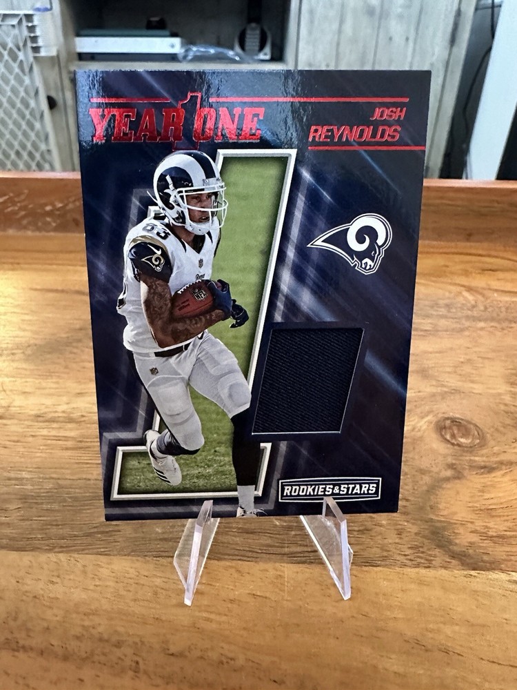 2017 R&S Josh Rams Rookie Jersey Patch Relic Year One RC