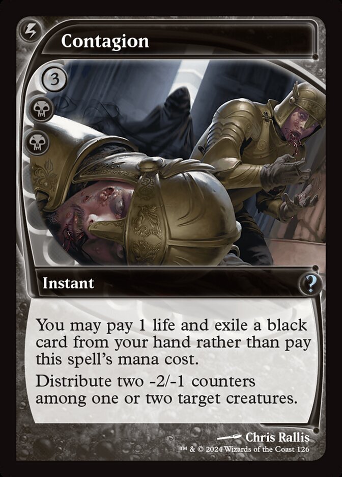 MTG Magic the Gathering Contagion (126/390) Mystery Booster 2 LP