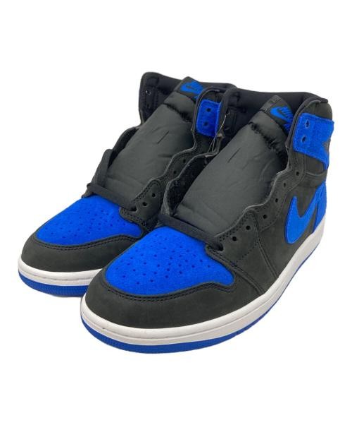 NIKE men 9.0US AIR JORDAN 1 RETRO HIGH OG ROYAL REIMAGINED