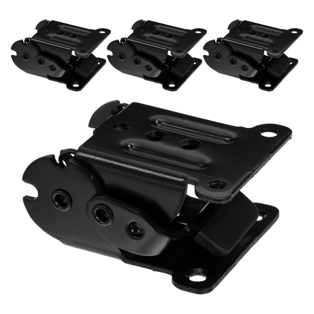 4 Pcs Hidden Folding Hinge Self Locking Hinges Flip up Table Bench Leg
