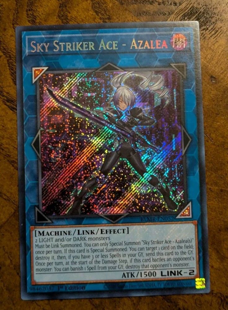 Sky Striker Ace-Azalea BLMR-EN052 Secret Rare Near Mint 1st Edition Yu-Gi-Oh!