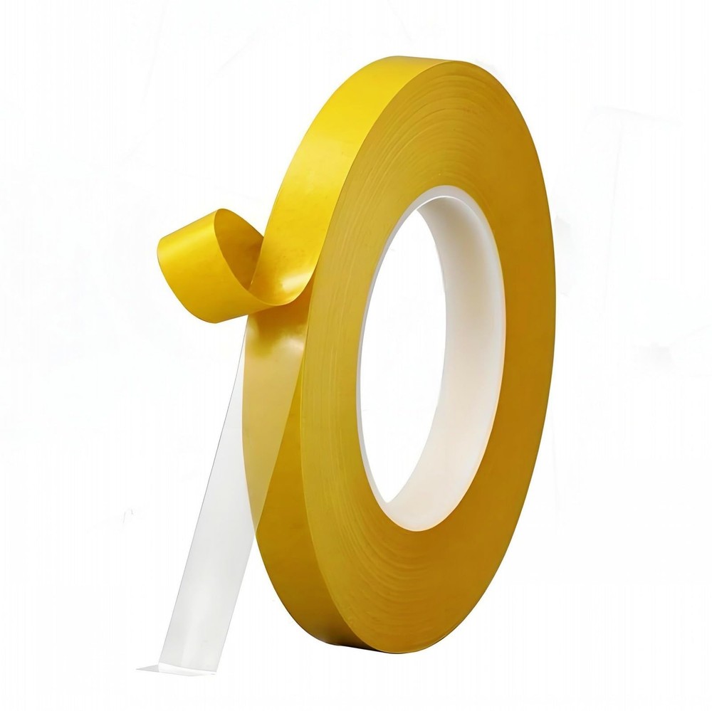 Ultra-Thin Double Sided Tape 1/2 inch by 66FT Two Sides Sticky Tape with Tran...