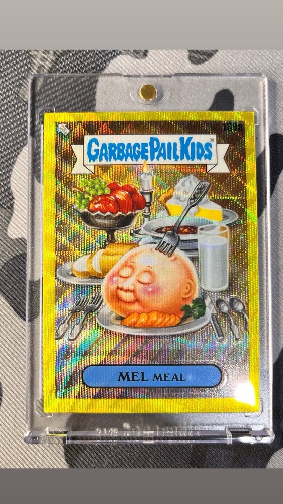 2022 Garbage Pail Kids Gold Wave MEL Series 225-Card Collectible Set