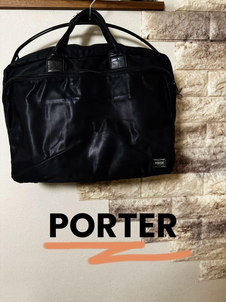 Porter Business Bag 2Way Briefcase Large Capacity Time