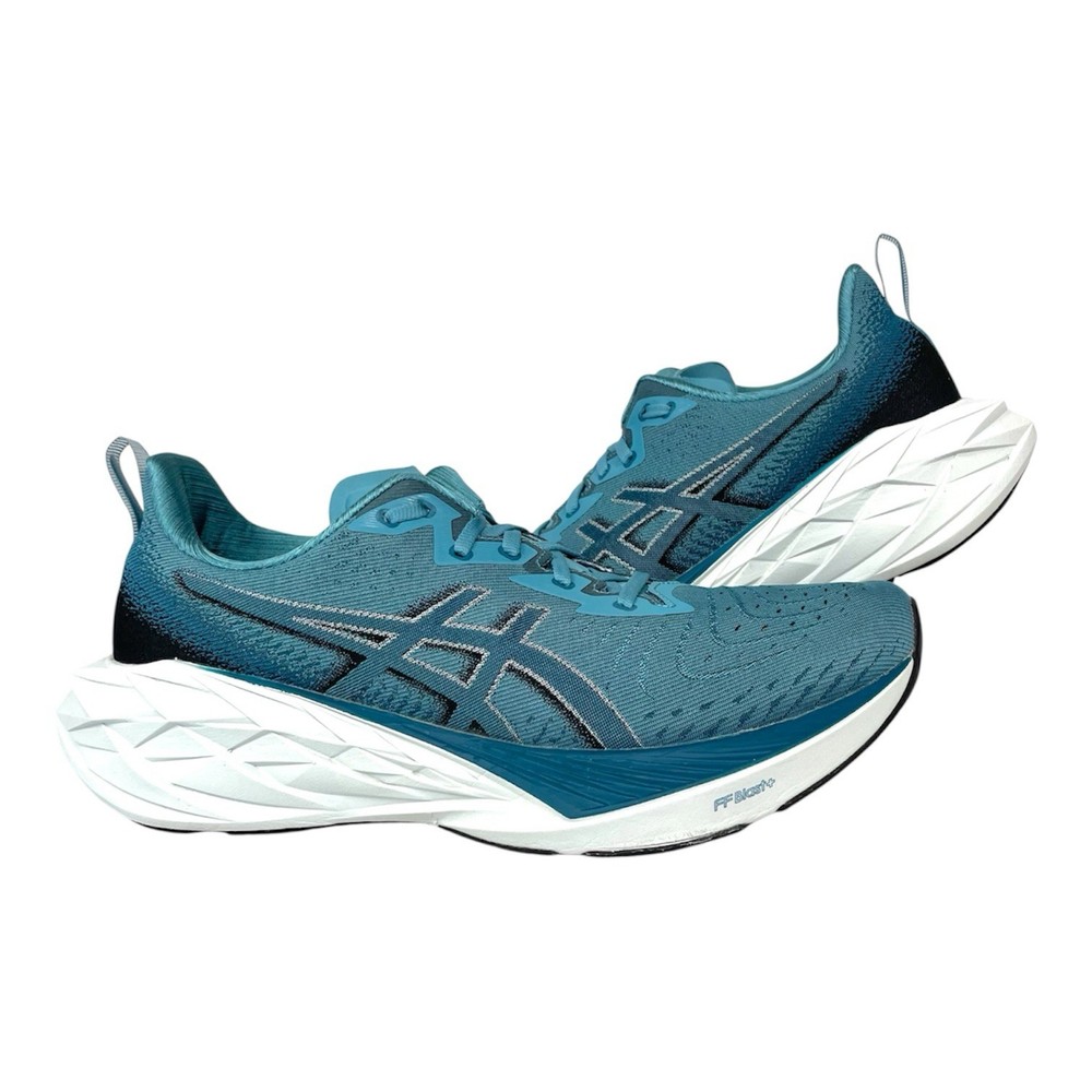 Asics Novablast 4 Running Sneakers Mens 10.5 Blue Evening Teal