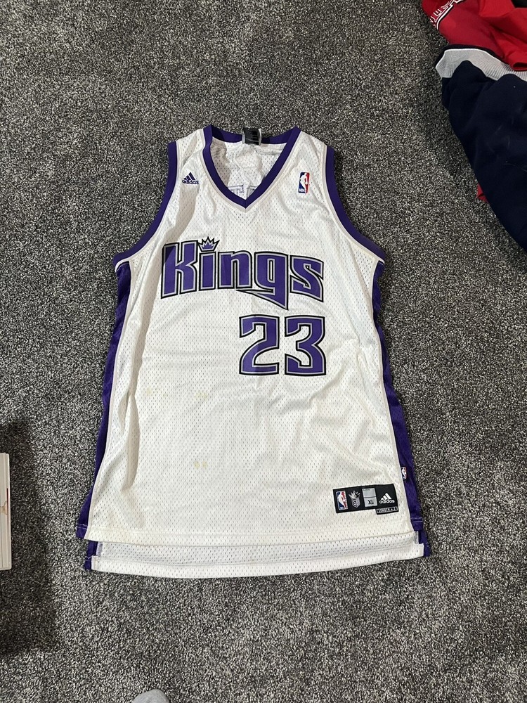 Adidas Sacramento Kings Jersey Kevin Martin Sz Xl  Vintage Y2K Nba