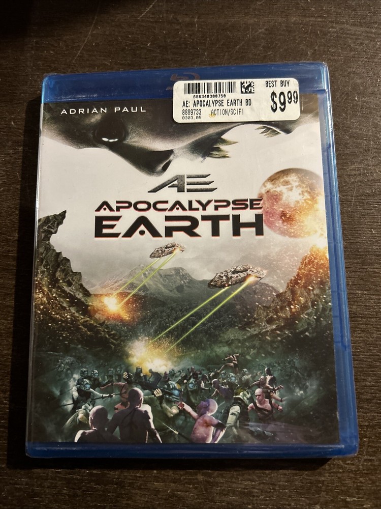 Ae Apocalypse Earth Blu-ray Sci-Fi Action Thriller