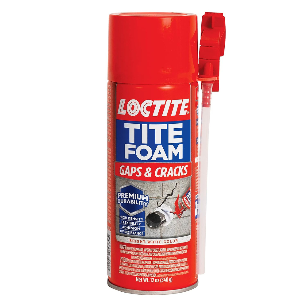 Tite Foam Gaps & Cracks Spray Foam Sealant, Polyurethane Expanding Foam