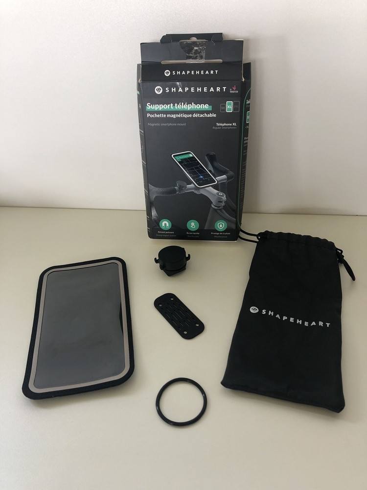 Innovative Shapeheart Magnetic Bike Phone Mount for Cycling