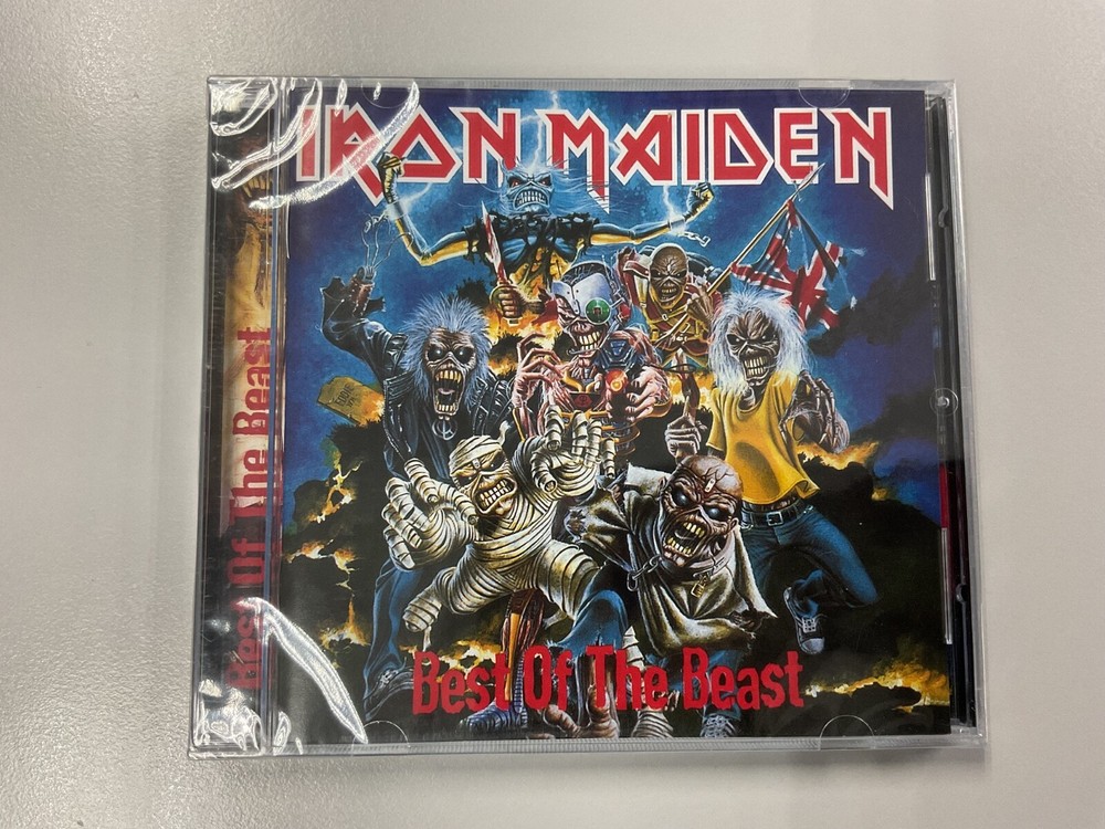 Iron Maiden Best of the Beast 1996 CD Sealed New Mint Holding Edition