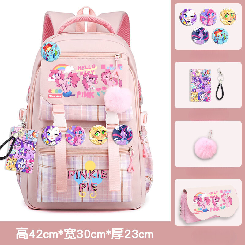 Girls Kids Cartoon Backpack Unicorn Large Capacity Travel LaptopBag School Bags