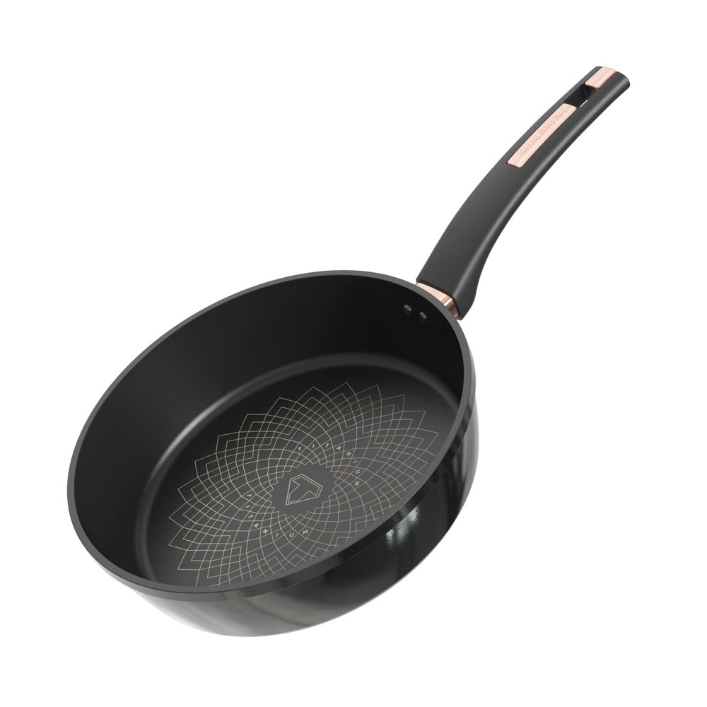 TitanShield 4-Layer Non-Stick Aluminum Pan, Non-Toxic, PTFE PFOA & PFAS Free,...