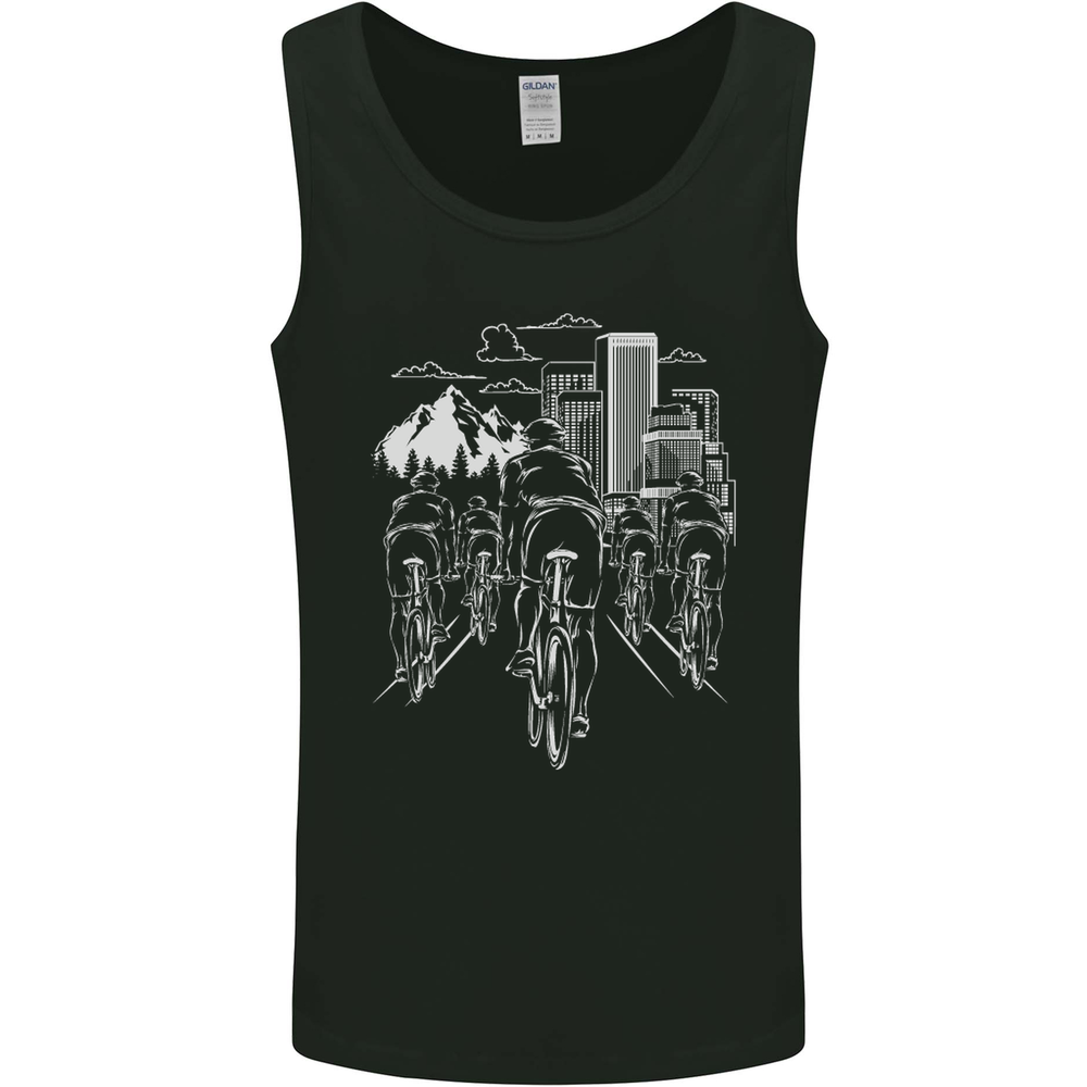 Bike Ride Cycling Cyclist Bicycle Road MTB Mens Vest Tank Top