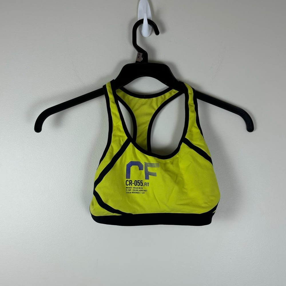 Reebok Crossfit sports bra workout activewear womens small