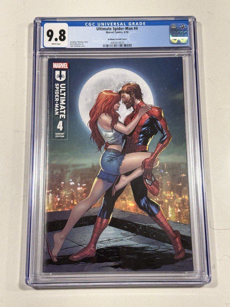 Ultimate Spider-Man (2024) #4 (CGC 9.8) Tyler Kirkham Variant Cover