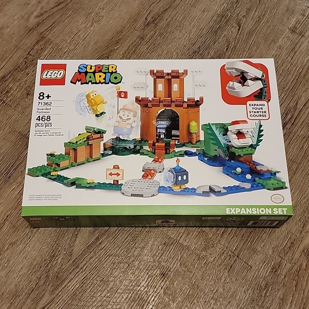 LEGO Super Mario Guarded Fortress Expansion Set with Starter Course 71362