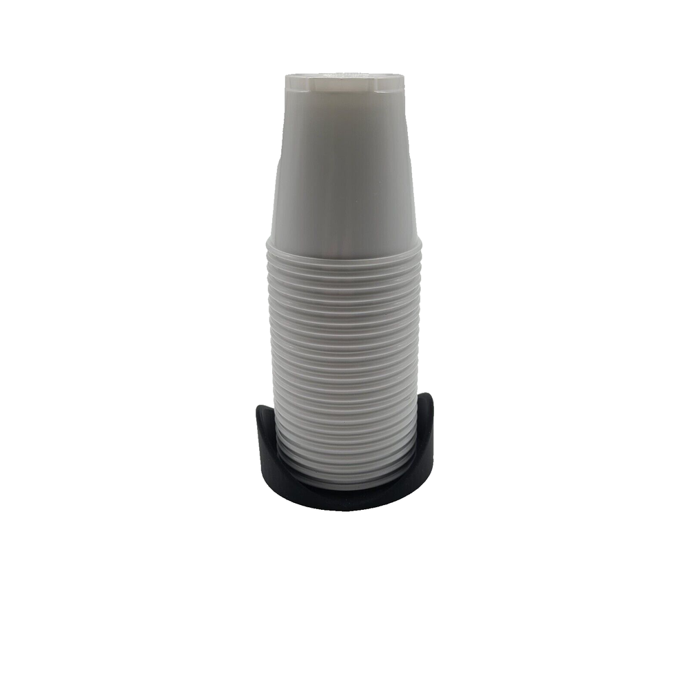 Disposable Cup Holder Charcoal Bathroom Kitchen Coffee Bar Holds 3oz Cups