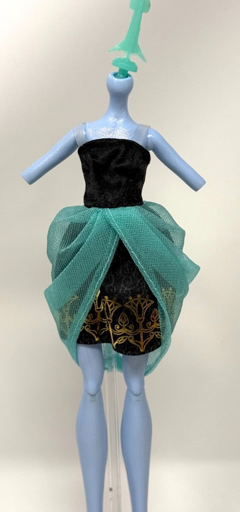 Monster High G3 Scary Sweet 1600 Birthday Cleo Doll Outfit Black Mini Dress
