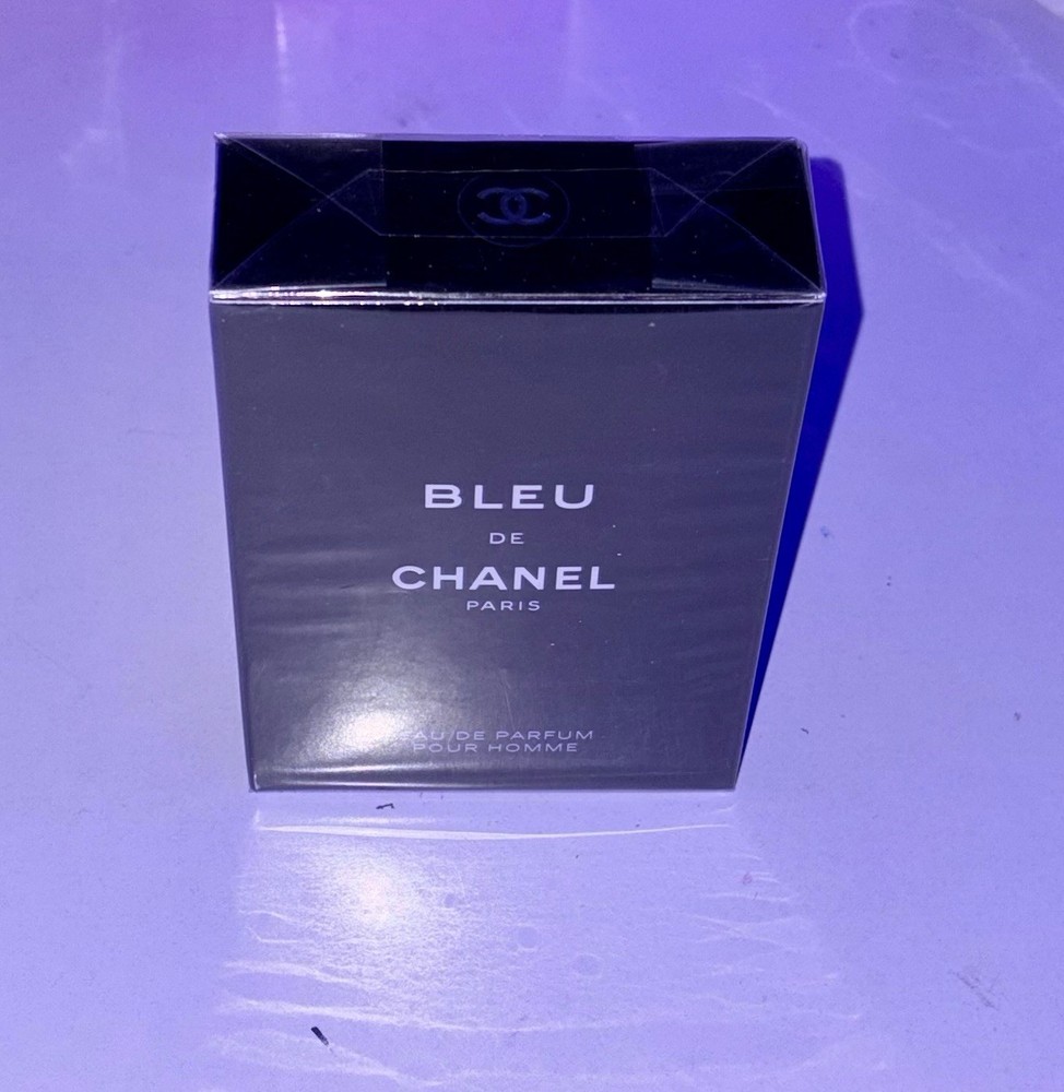 Authentic Bleu De Chanel Eau de parfum pour homme 3.4oz  10ml
