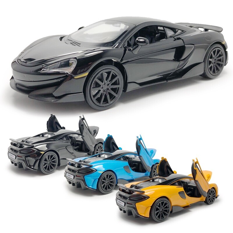 1:32 2019 McLaren 600LT Model Car Diecast Alloy Kids Toys Gift w/ Light Sound